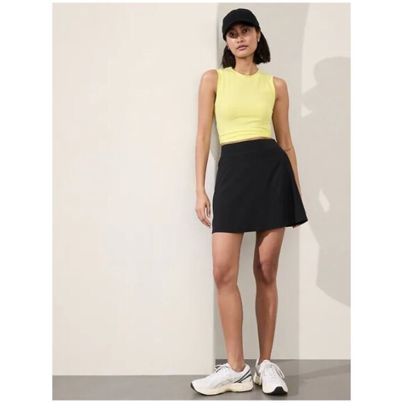 Athleta | Brooklyn Heights High Rise Skort In Black - Picture 2 of 12